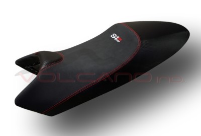 Ducati Monster 1994 - 2007 Volcano design sella Seat cover Anti slip + logo B