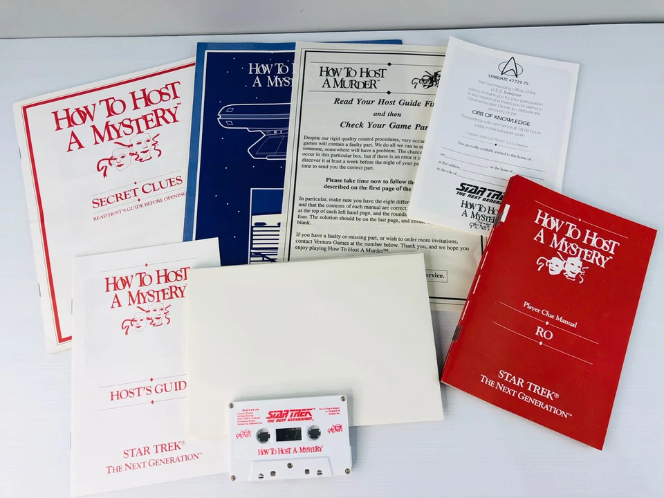 How to Host a Mystery: Stark Trek the Next Generation Juego Foto 3 de 4
