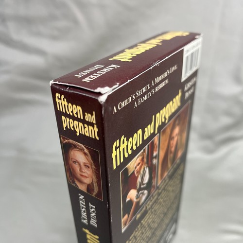 Fifteen and Pregnant (VHS, Lifetime / Kirsten Dunst) - Picture 9 of 11