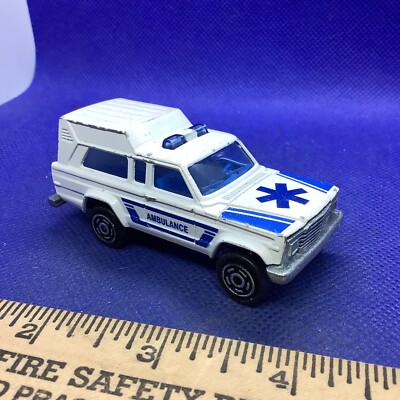 Miniature D'ambulance Majorette #269 - Made In France, échelle 1/64, D'occasion
