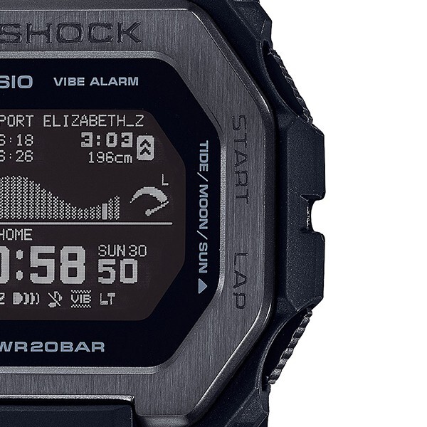 美品【G-SHOCK】Gショック G-LIDE GBX-100NS-1JF GBX-100NS-1JF | CASIO