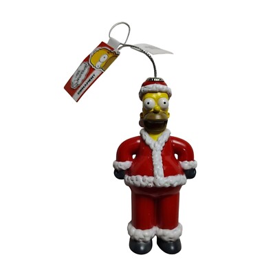 Ruz 20th Century Fox Homer Simpson Santa Claus 4 Inch Christmas Ornament
