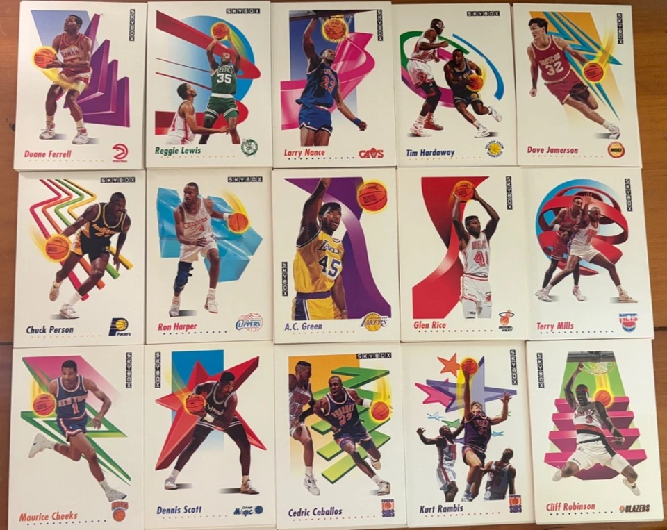 Up To 80% Off 90-91-92-93-94-95-96-97-98-99 Skybox Basketball Cards - You Pick'm - Image 2 of 3