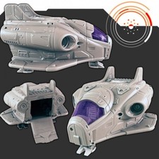 Sci-Fi Shuttle Spaceship 28mm Tabletop Terrain Miniature Set, Fiction, Space