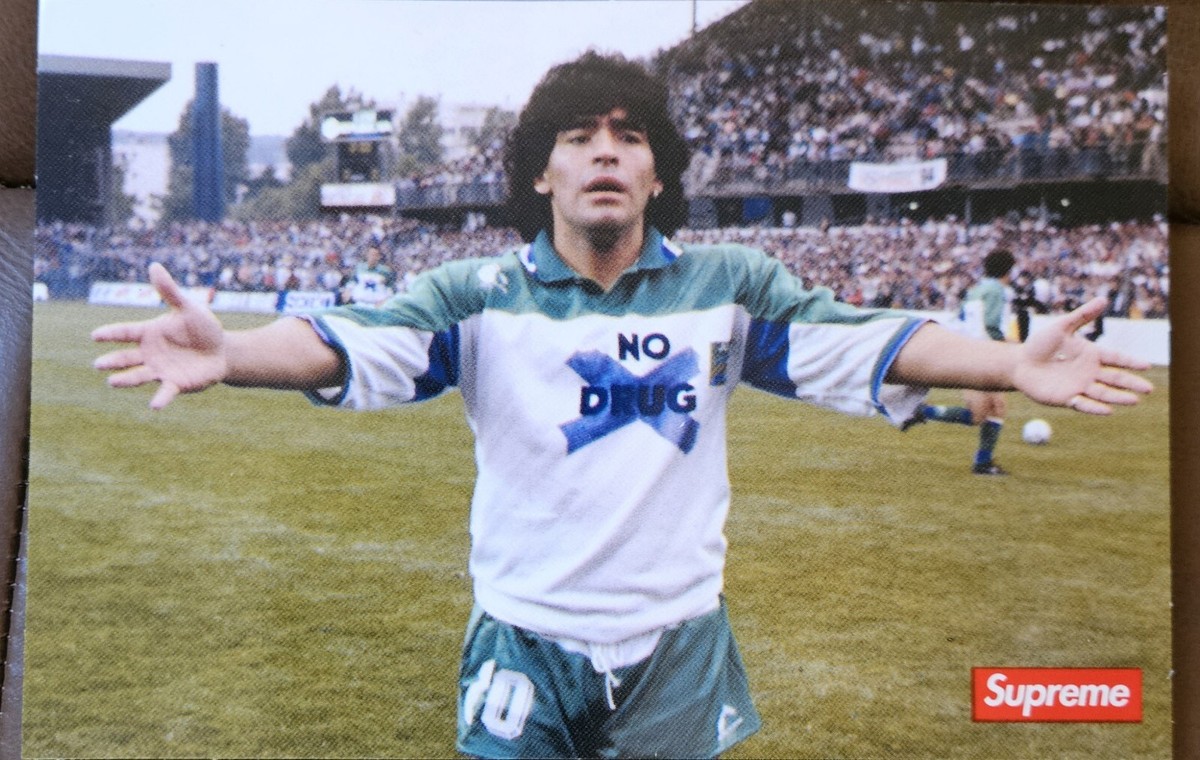 Supreme Diego Maradona Sticker SS24 + FREE SURPRISE | eBay