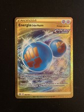 Pokémon Carta ENergia Colpo Rapido Gold Stili di Lotta 182/163 - Italiana Ita