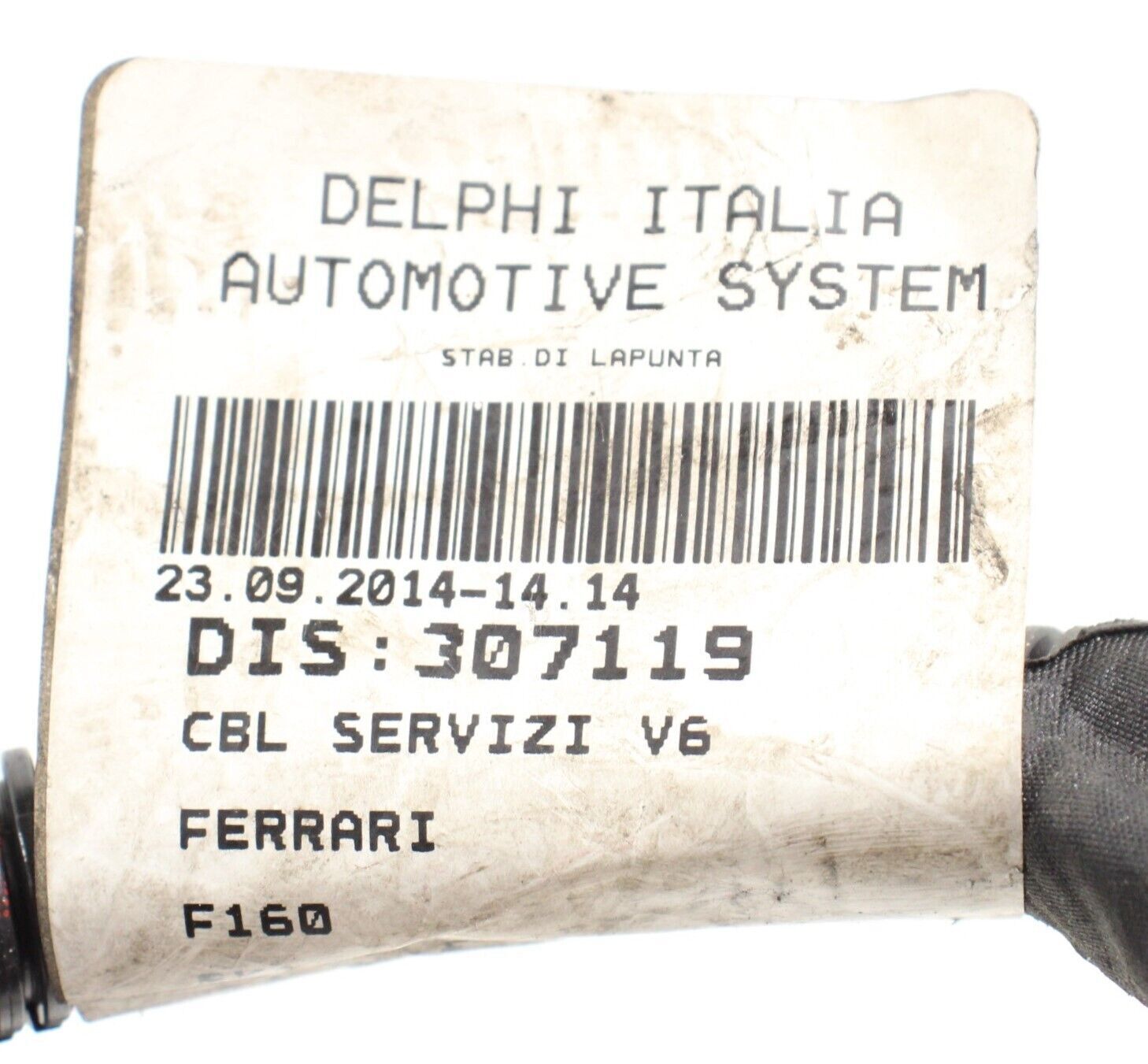 2014 - 2020 MASERATI GHIBLI STARTER ALTERNATOR GENERATOR CABLE HARNESS OEM