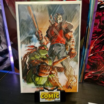 TMNT #1 Signed Eddie Nunez NYCC Virgin Exclusive Variant 2023   LTD 250