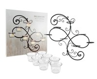 Stonebriar Transitional Scrolled Ivy Tea Light Candle Holder Hanging Wall Sco... on sale Stonebriar Transitional Scrolled Ivy Tea Light Candle Holder Hanging Wall Sco... on sale
