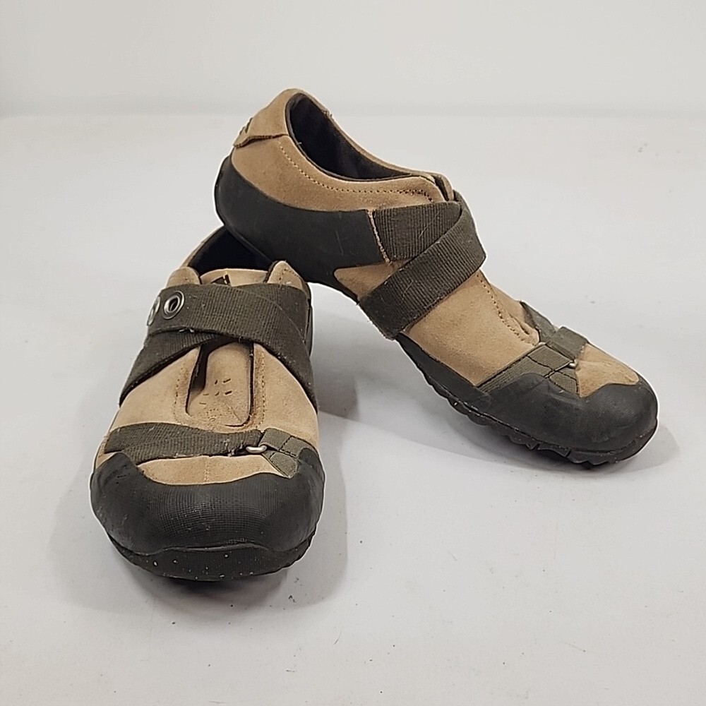 TEVA Ryley 6054 Cross Strap Hiking Trail Brown Suede Shoes  display picture 3