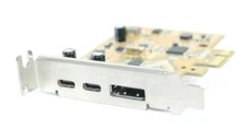  WYY76 DELL USB 3.1 Gen2 PCIe Type-C 1DP Controller Card NEW!~