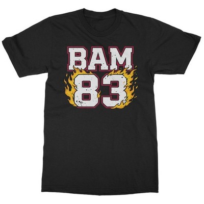Flaming 83 Points Game Adebayo Basketball Graphic Unisex T-Shirt