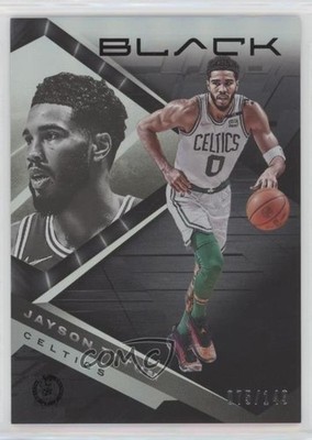 2021-22 Panini Black 75/149 Jayson Tatum #12 02ez
