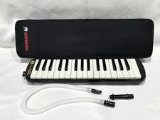 HOHNER MELODICA STUDENT 32 KEY PIANO KEYBOARD WIND INSTRUMENT W/ CASE EXCELLENT