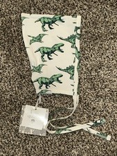 NEW Kate Quinn Viscose from Bamboo Dinosaur Print Elf Hat 3-6 Months