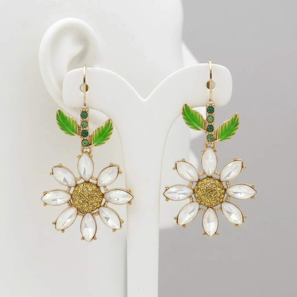 Broche Ange Betsey Johnson à Cristaux Et émail Coloré - Modèle BJ50208, Neuve Avec étiquettes