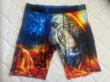 Ethika Men's Underwear Boxer Briefs The Staple Fit Welcome to Hell X-Large