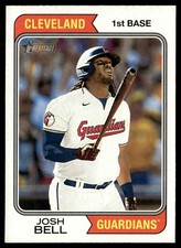 2023 Topps Heritage Josh Bell Cleveland Guardians #399