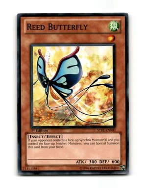Reed Butterfly STBL-EN003 Common Starstrike Blast Yu-Gi-Oh 1st Edition LP ~05600