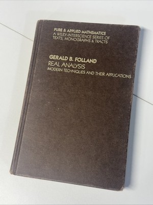 Real Analysis: Modern Techniques and Their Applications by Folland, Gerald B.