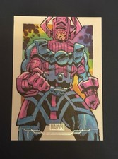 2025 Topps Chrome Marvel Studios 1/1 Galactus Sketch Card by Andy Tiu