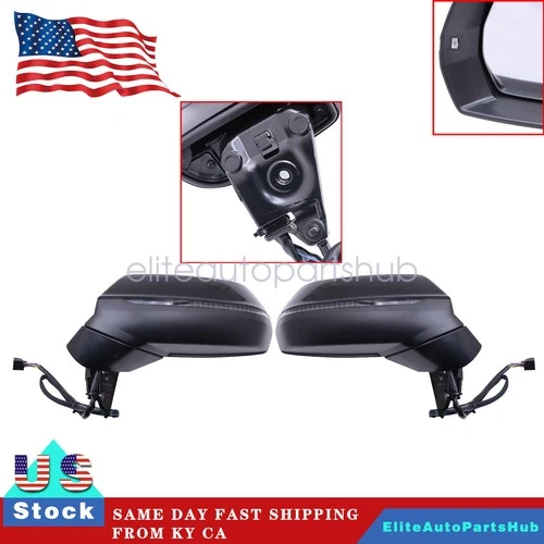 For Audi Q5 Heat BSM Power Fold Memory 2018-2024 Right Left Side Mirror 15Wires