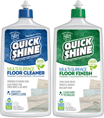 Multi Surface Floor Cleaner & Floor Polish W/Clean Shine Technology 2-27Oz Bottl