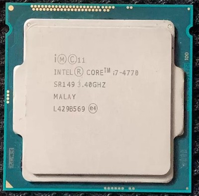 Intel Core i7-4770 3.4GHz SR149 Desktop Quad-Core CPU Processor