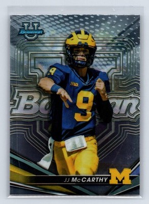 JJ McCarthy 2022-23 Bowman's Best University Michigan Wolverines #48