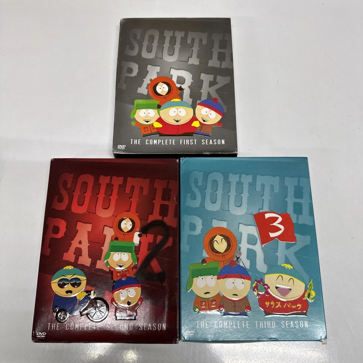 South Park 3 Season DVDs for sale | eBay