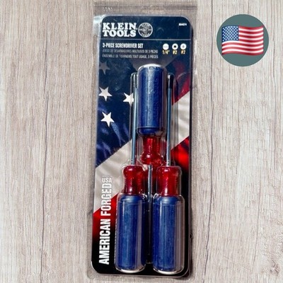 Klein Tools American Forged 3-Piece Screwdriver Set Limited Edition 8544374