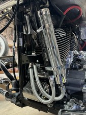 Enfriador de aceite personalizado Harley Davidson 00-04'