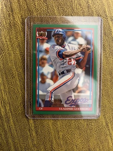 2026 Topps Series 1 Vladimir Guerrero Green (RAW)