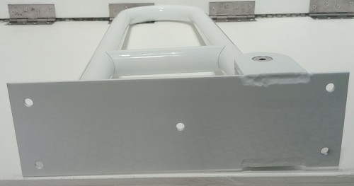 Evacare 700 mm weiß Stahl klappbar Haltegriff für Badezimmer WC NEU - Bild 10 von 22