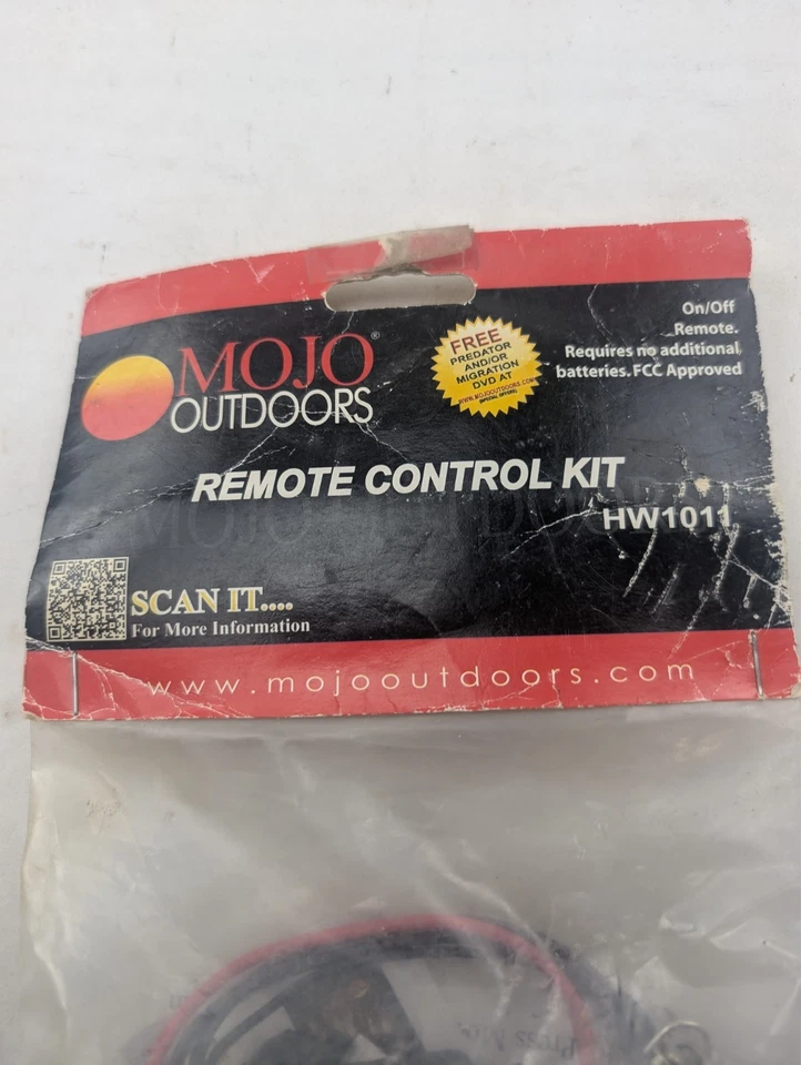 Mojo Outdoors Remote Control Kit HW1011 Pre-Wired New Sealed - Image 3 of 4