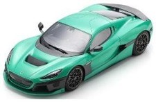 Schuco 1:18 Scale Rimac Nevera 2022 Green/Black