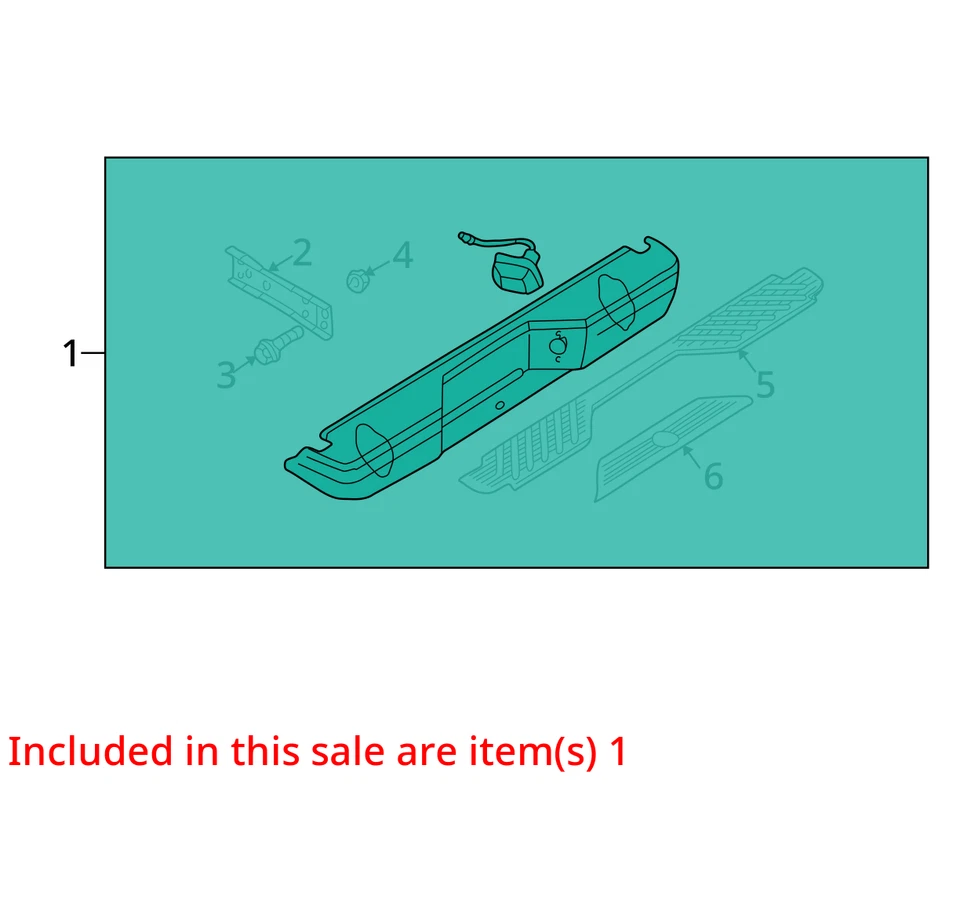 Conjunto de parachoques paso raro cromado para Nissan Frontier 99-2000 envío gratuito Foto 4 de 4