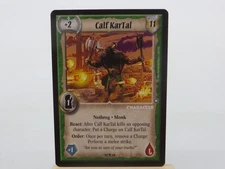 WARLORD Saga of the Storm CCG Nothrog Character Card CALF KARTAL 37/78 #981