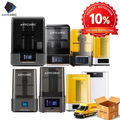 Open Box ANYCUBIC Photon Mono M7 Pro 4 Ultra Wash and Cure LCD Resin 3D Drucker