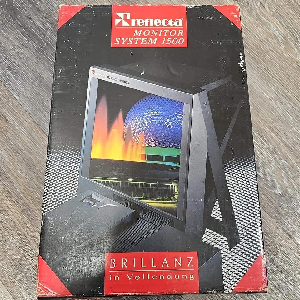 Reflecta Monitor System 1500 Slide Projector Table Top Monitor - VGC - NOS - Image 2 of 4