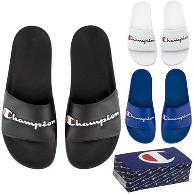 Champion Herren Designer Sliders Premium Strand Pool Sandalen Sommer Flip Flops Neu