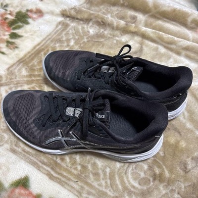 ASICS Net Burner Ballistic FF Volleyball Shoes Black 24cm Men's Excellent Condi