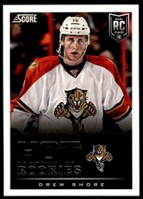 2013-14 Score Drew Shore Rookie Florida Panthers #633