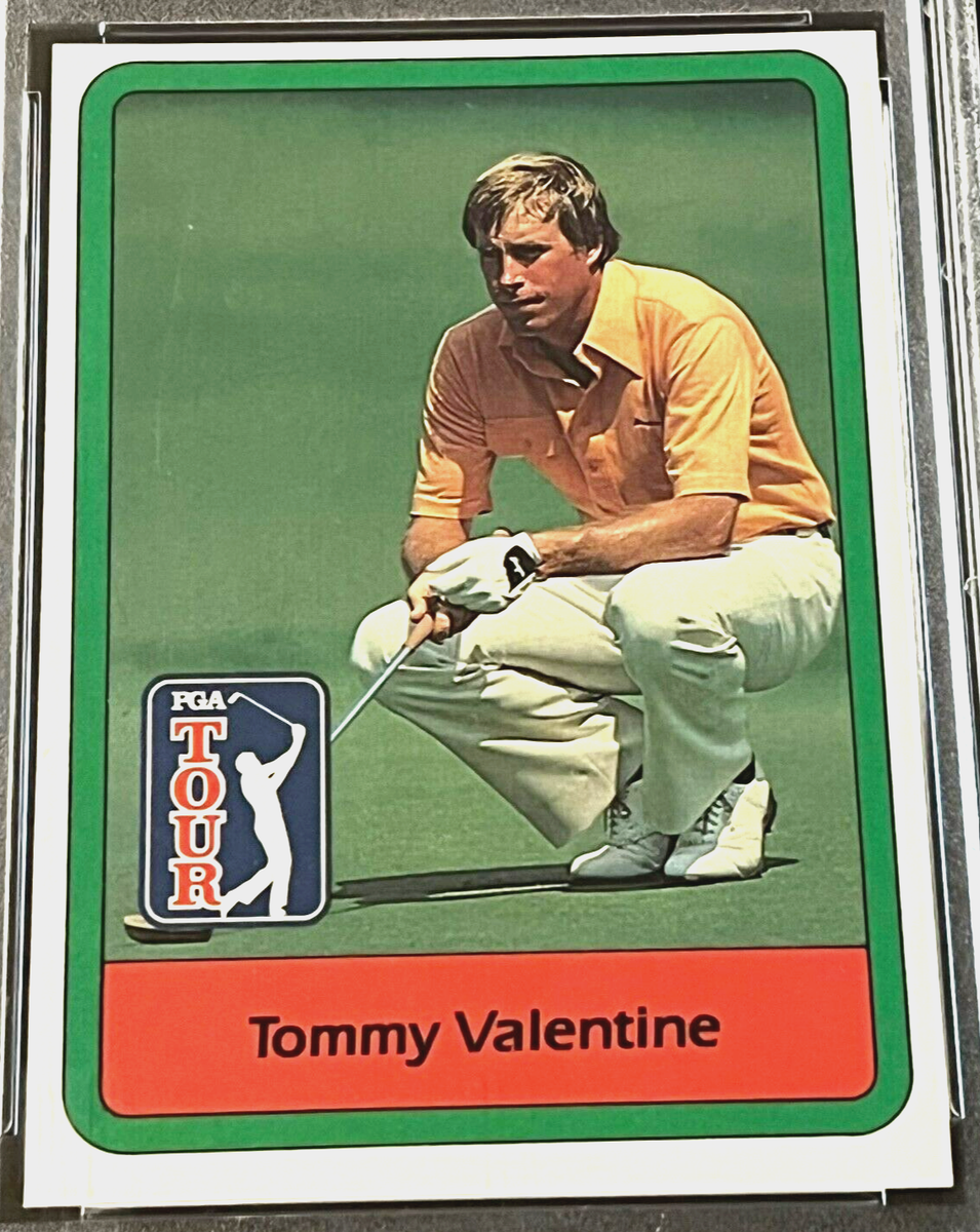 1982 DONRUSS GOLF #39 TOMMY VALENTINE PSA 9 (OC) WE COMBINE