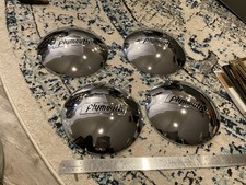 Old Style 9 Plymouth Hubcap Set Of 4