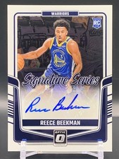 2024-25 Donruss Optic Reece Beekman Signature Series - Golden State Warriors