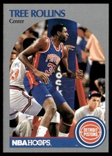 1990-91 Hoops Tree Rollins Detroit Pistons #413
