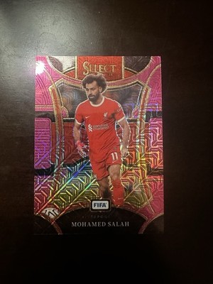 2023-24 Select FIFA - Mezzanine Mohamed Salah #108 Pink Mojo Prizm 100/199🔥🔥🔥
