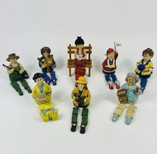 WMG 2003 Shelf Sitters Ladies Grannies Women Figurines Grandma Complete Set of 8