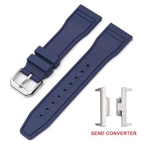 For Tissot PRX Super Player Watch Band 22MM Strap+12MM Converter Accessories Kit - Photo 5 sur 13